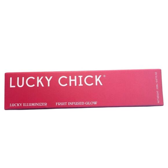 Lucky Chick Liquid Highlighter Fruit-Infused Glow Shimmer Women's Makeup - Picture 1 of 3